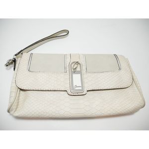 GUESS Wristlet bag NWOT Faux exotic hide